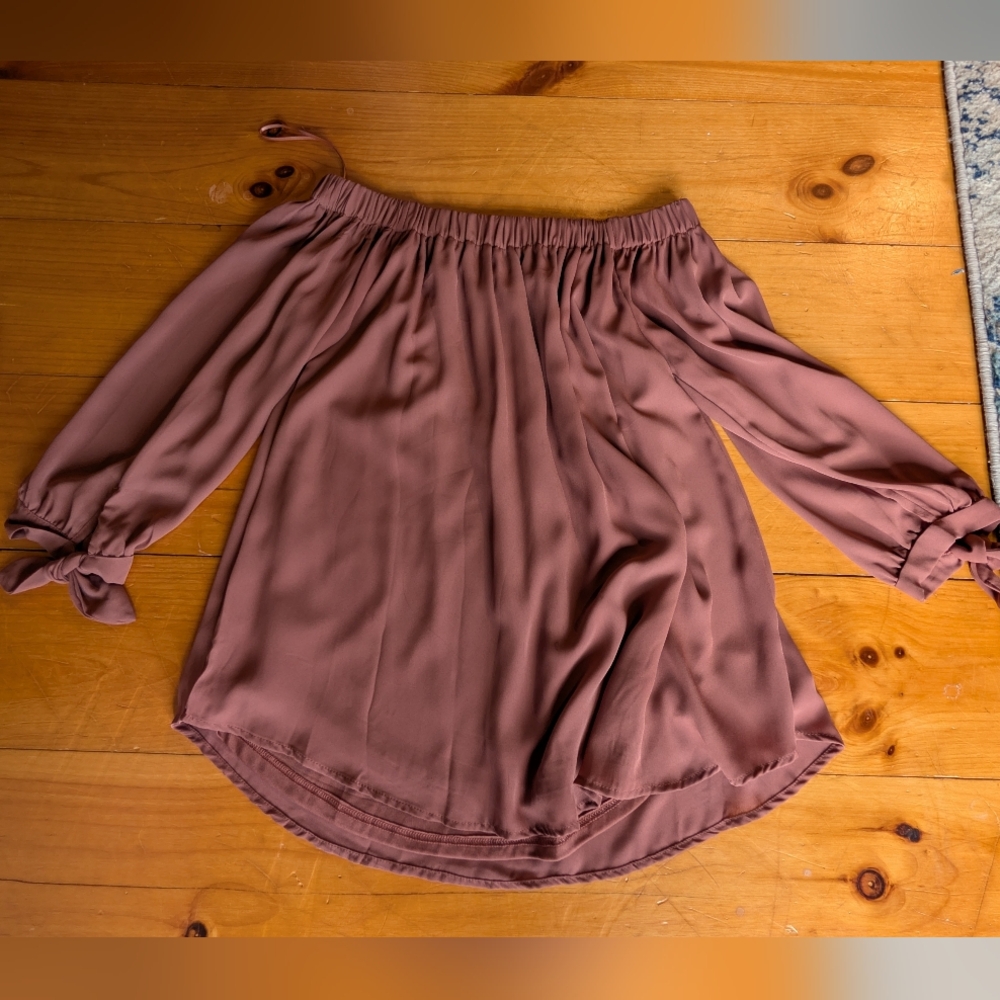 Wishlist Mauve Off the shoulder Blouse